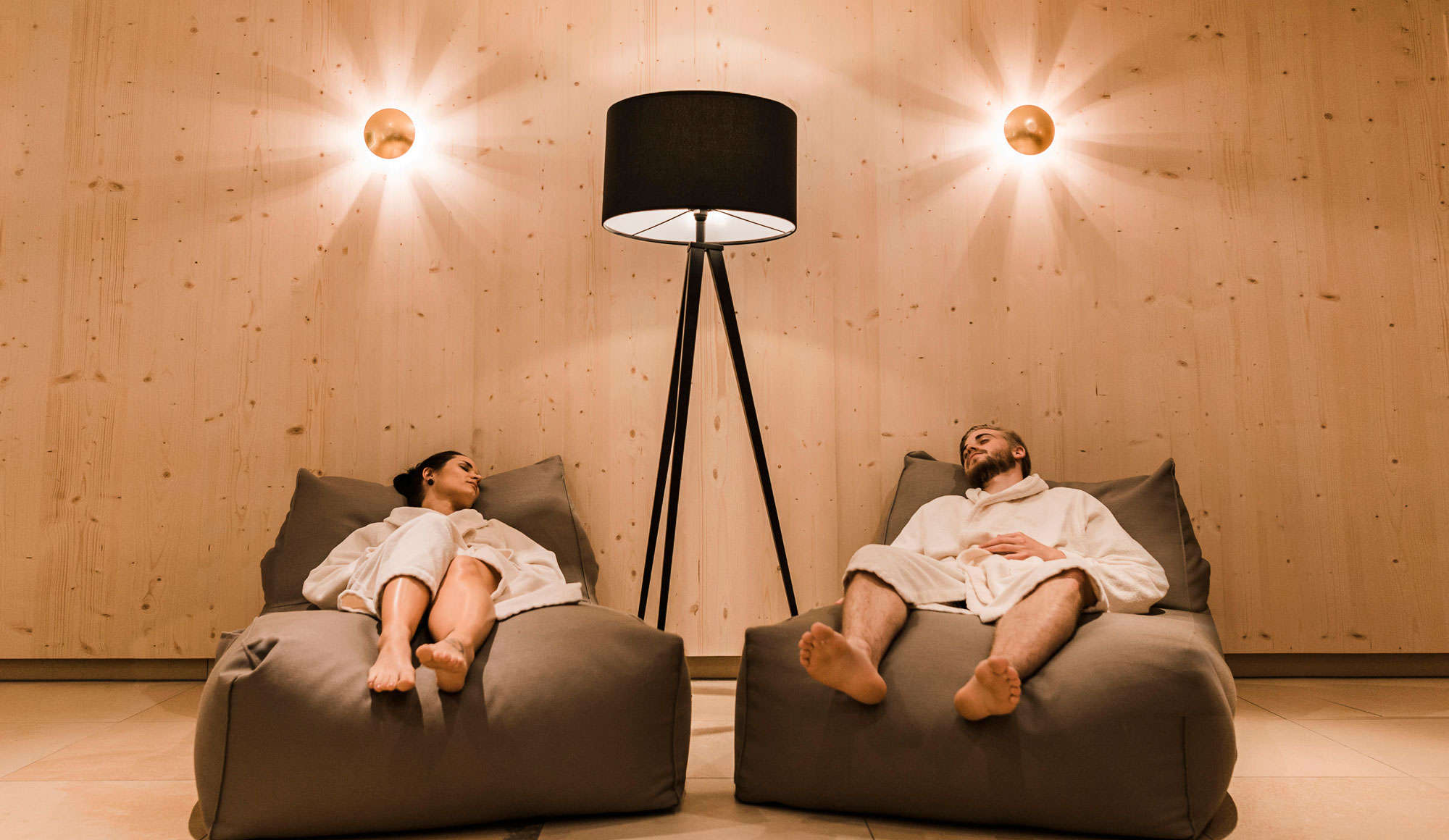 Luxuschalet mit Wellnessangeboten